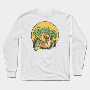 Relaxed Chicken Long Sleeve T-Shirt